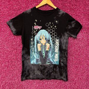 Hatsune Miku The Virtual Idol Chibi Style Anime Bleach Dye Small